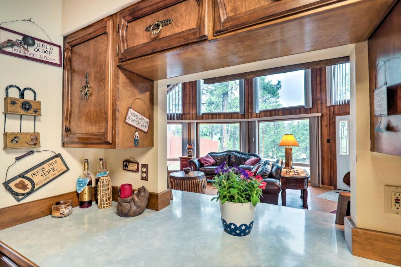 הוילה A-Frame Ruidoso Retreat With Deck, Grill And Views! מראה חיצוני תמונה