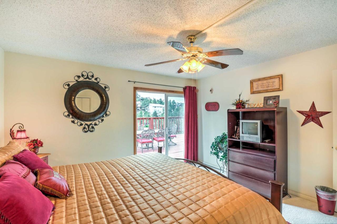 הוילה A-Frame Ruidoso Retreat With Deck, Grill And Views! מראה חיצוני תמונה