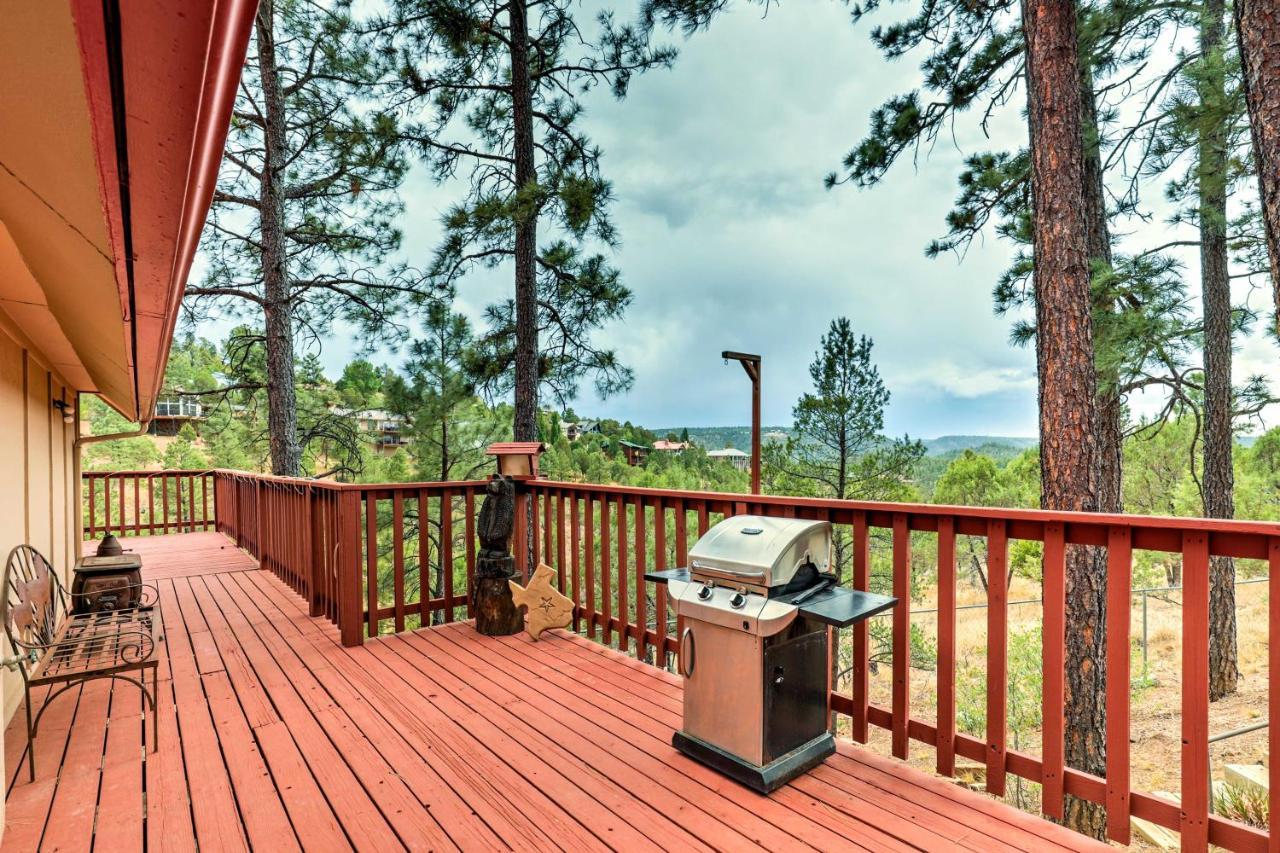 הוילה A-Frame Ruidoso Retreat With Deck, Grill And Views! מראה חיצוני תמונה