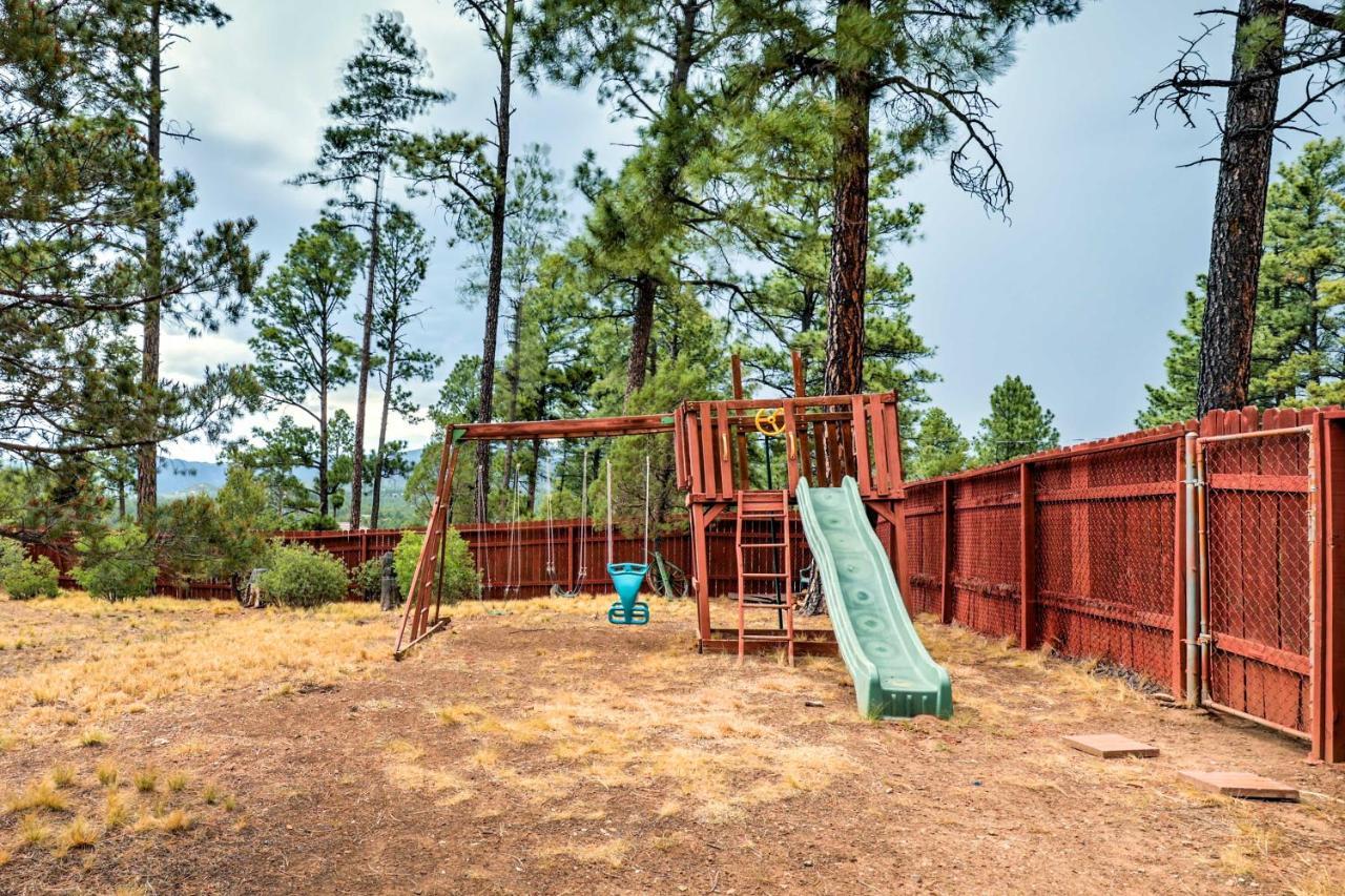 הוילה A-Frame Ruidoso Retreat With Deck, Grill And Views! מראה חיצוני תמונה